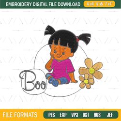 monster inc baby boo embroidery