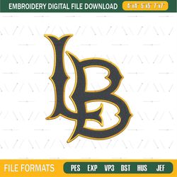 Long Beach State Beach Embroidery Files