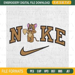 Nike Jerry Embroidery Design