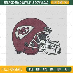 Kansas City Chiefs Embroidery Designs, NCAA Embroidery Design File Instant Download,