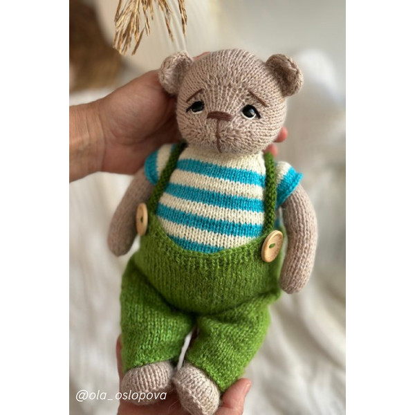 Bear knitting pattern. by ola oslopova .png