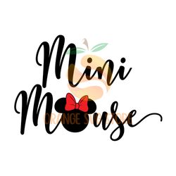 mini minnie magic mouse svg