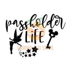 passholder life disney pixel dust tinkerbell svg
