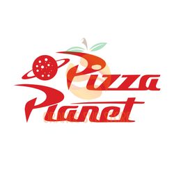 alien pizza planet disneyland svg