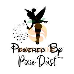 power by pixie dust fairies tinkerbell svg