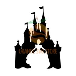 cinderella disney princess castle svg