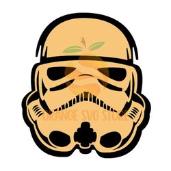star wars stormtrooper fat helmet funny design svg
