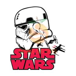 star wars space ship stormtrooper army head svg