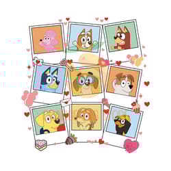 bluey bingo valentine love cards png