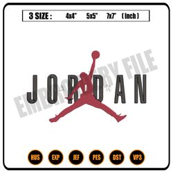 air jodan logo embroidery, michael jordan embroidery, basketball embroidery, embroidery png