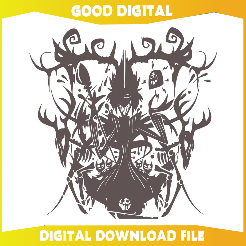 Alastor Demon Hazbin Hotel Characters SVG.jpg