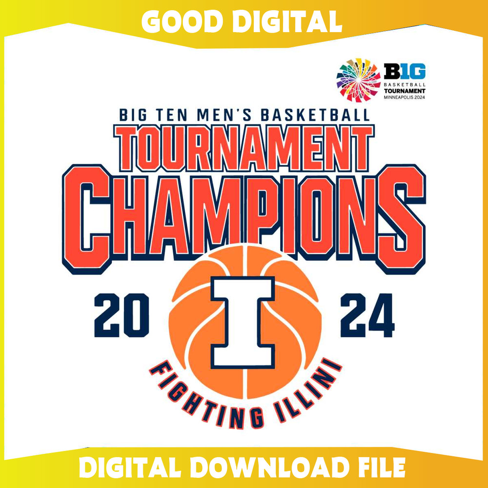 Big Ten Mens Basketball Tournament Champions Illinois SVG.jpg