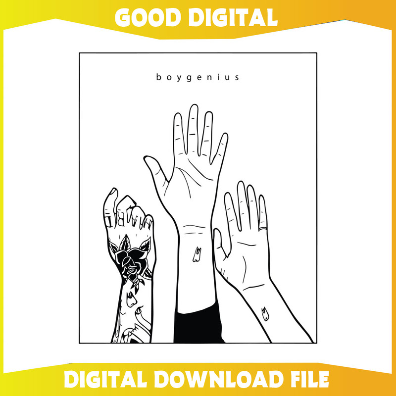 Boy Genius Line Art Band Svg For Cricut Sublimation Files.jpg