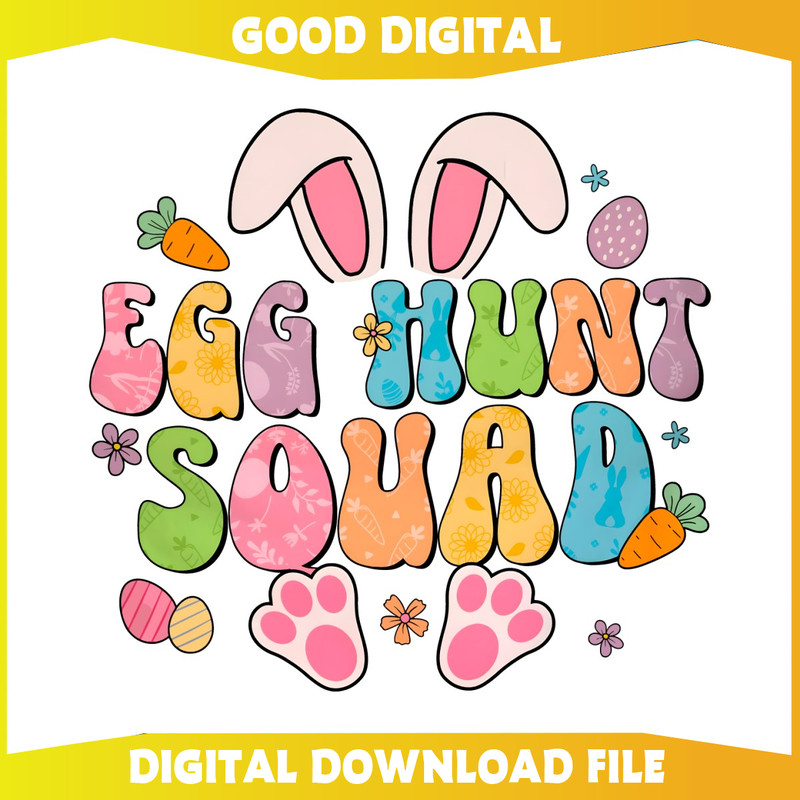 Bunny Easter Egg Hunt Squad PNG.jpg