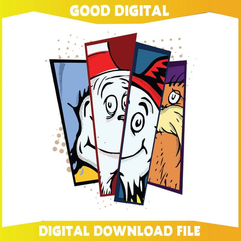 Cat In The Hat Friends Dr Seuss Day SVG.jpg