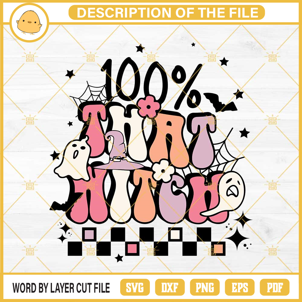 100 That Witch SVG, Witch SVG, Halloween SVG PNG DXF EPS Cut Files.jpg