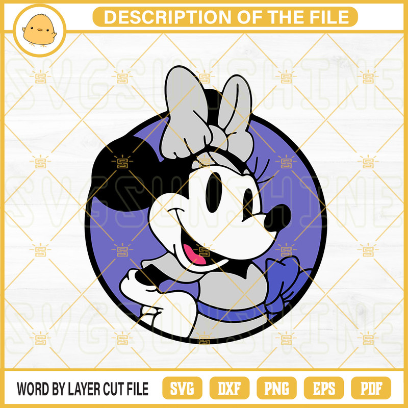 100 Years Of Wonder Minnie SVG, Disney 100th Anniversary SVG, Disney Character SVG PNG DXF EPS.jpg