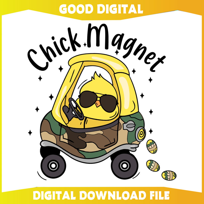 Funny Chick Magnet Easter Bunny SVG.jpg