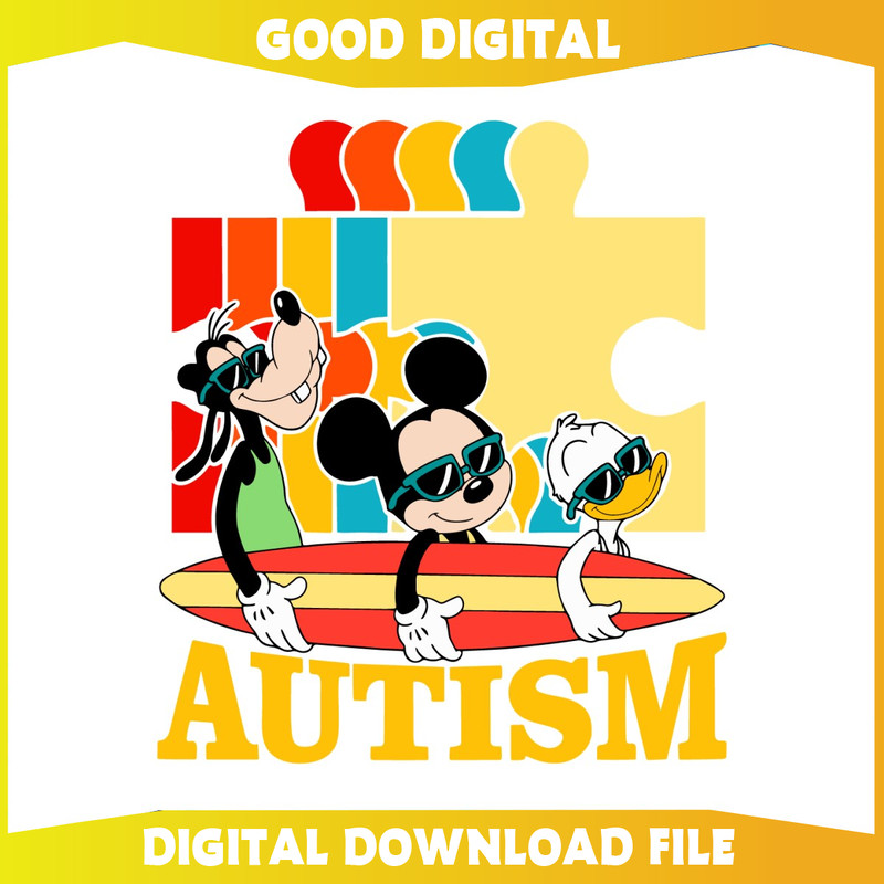 Funny Mickey Donald Goofy Autism SVG.jpg