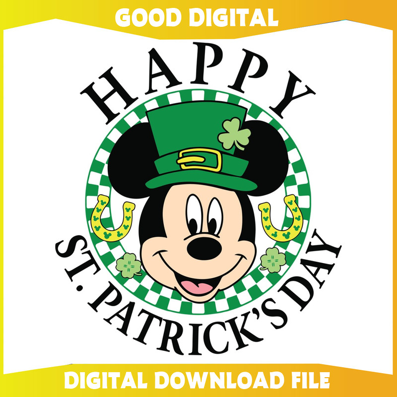 Funny Mickey Happy St Patricks Day SVG.jpg