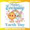 Groovy Make Everyday Earth Day SVG.jpg