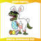 Happy Dinosaur Easter Bunny Vine SVG.jpg