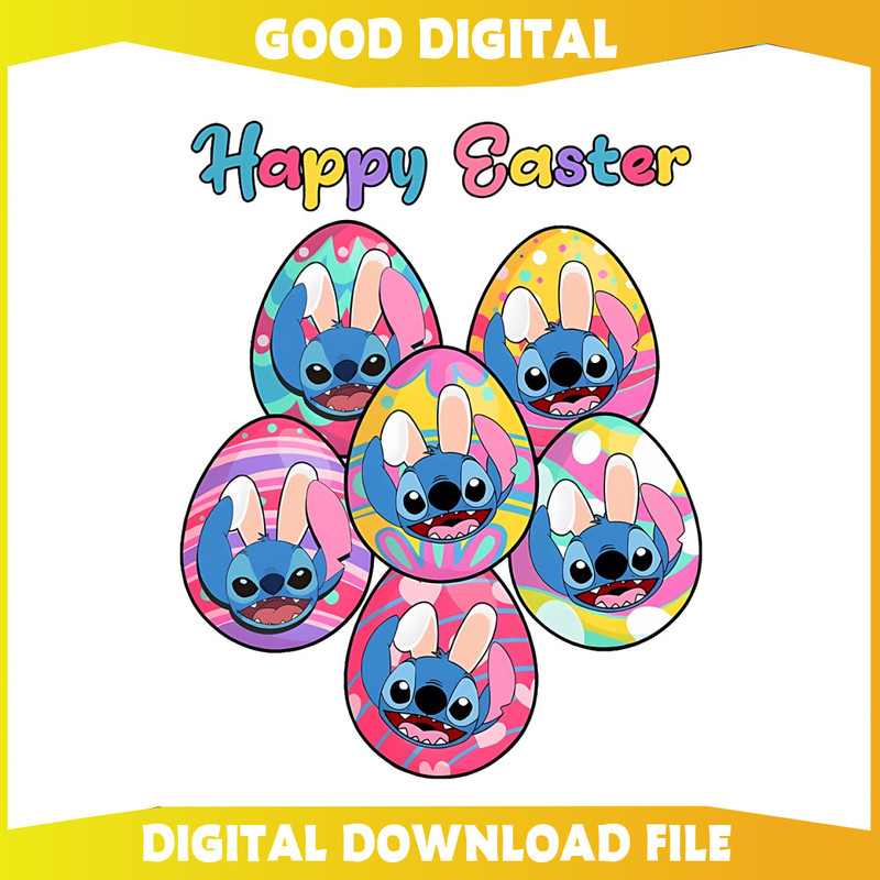 Happy Easter Disney Stitch Bunny PNG.jpg