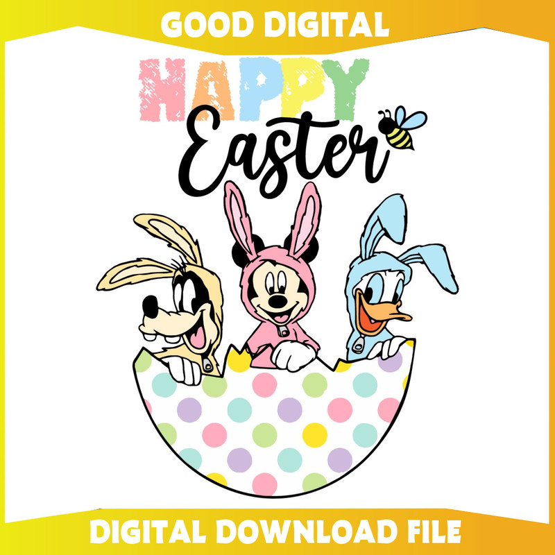 Happy Easter Minnie Friends Egg SVG.jpg