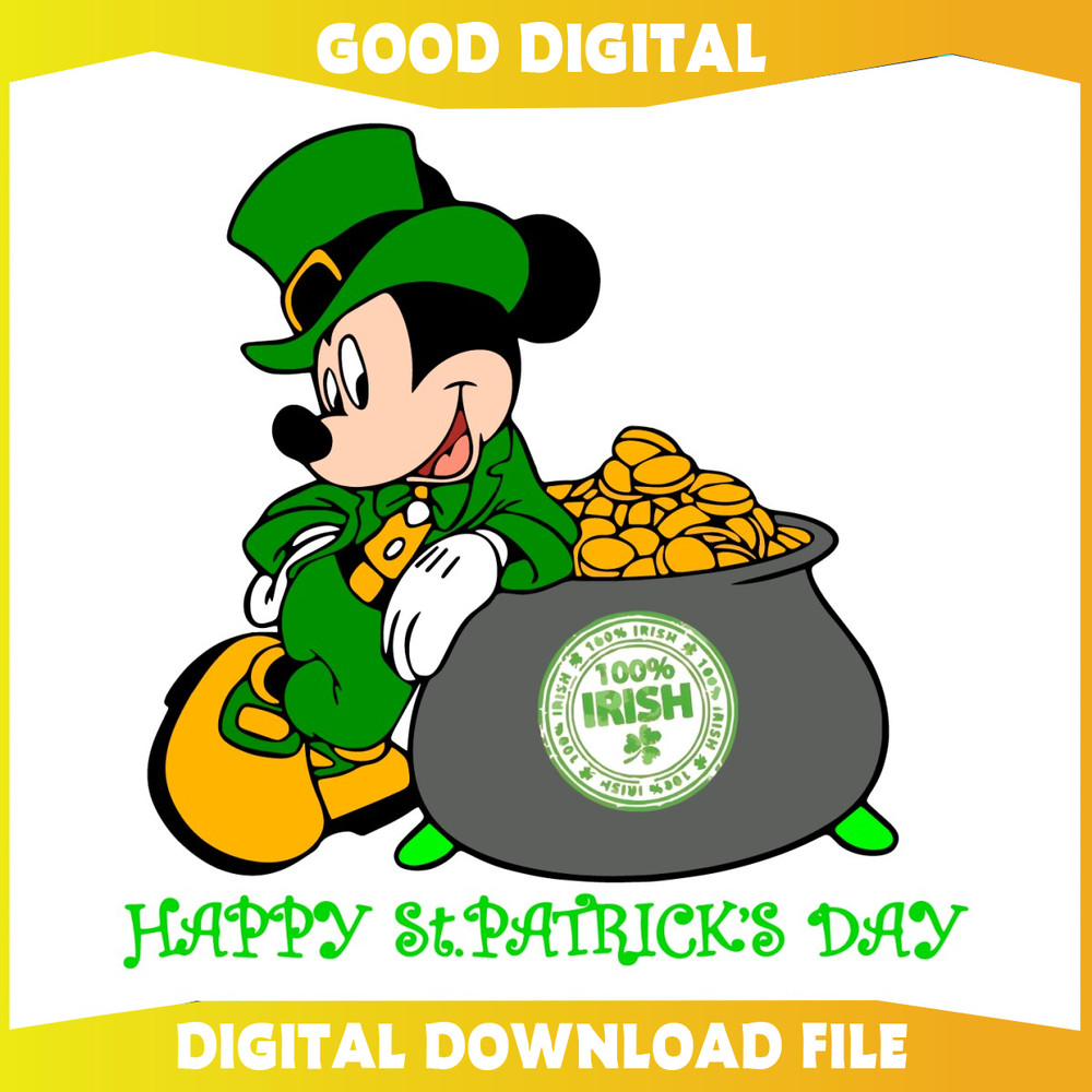 Happy St Patricks Day Mickey Irish PNG.jpg