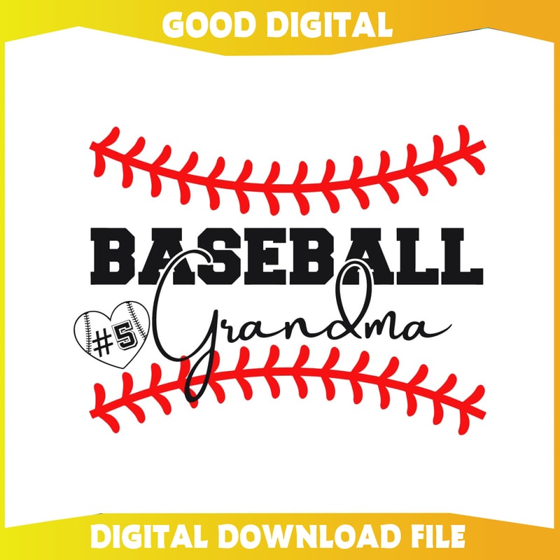 Cute Baseball Grandma Game Day SVG.jpg