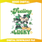 Cute Feeling Lucky Mickey Minnie Couple PNG.jpg