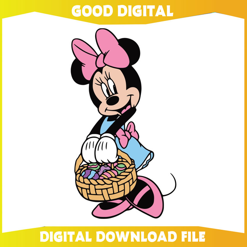 Cute Minnie Mouse Easter Eggs SVG.jpg