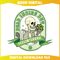 Dead Inside But Feelin Lucky Skeleton Shamrock SVG.jpg