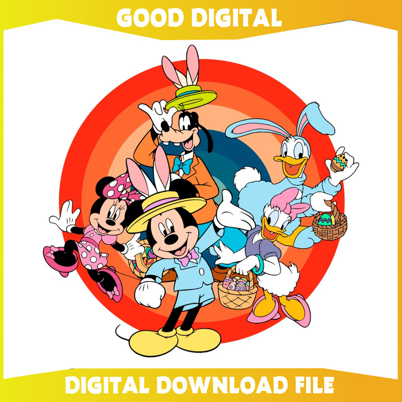 Disney Easter Mickey And Friends Bunny Vibes SVG.jpg
