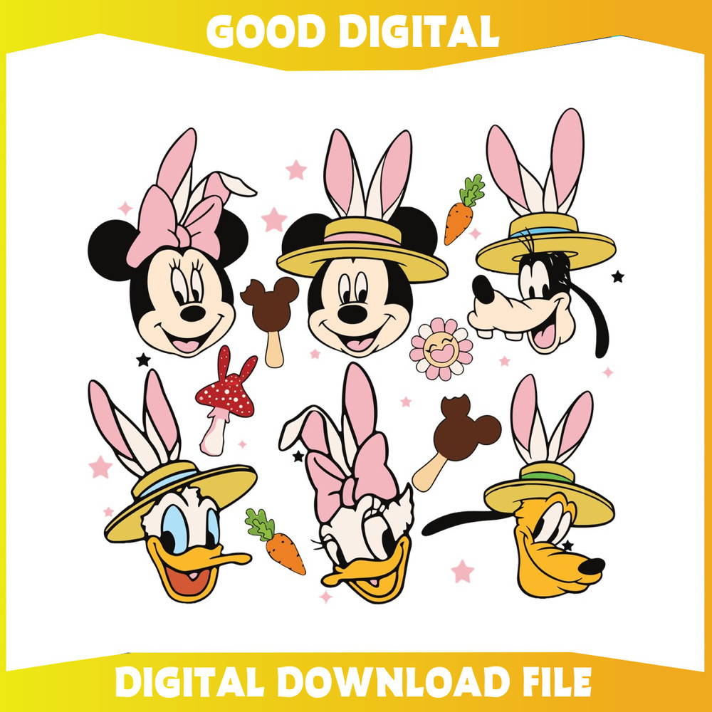 Disney Mickey and Friends Easter Bunny SVG.jpg