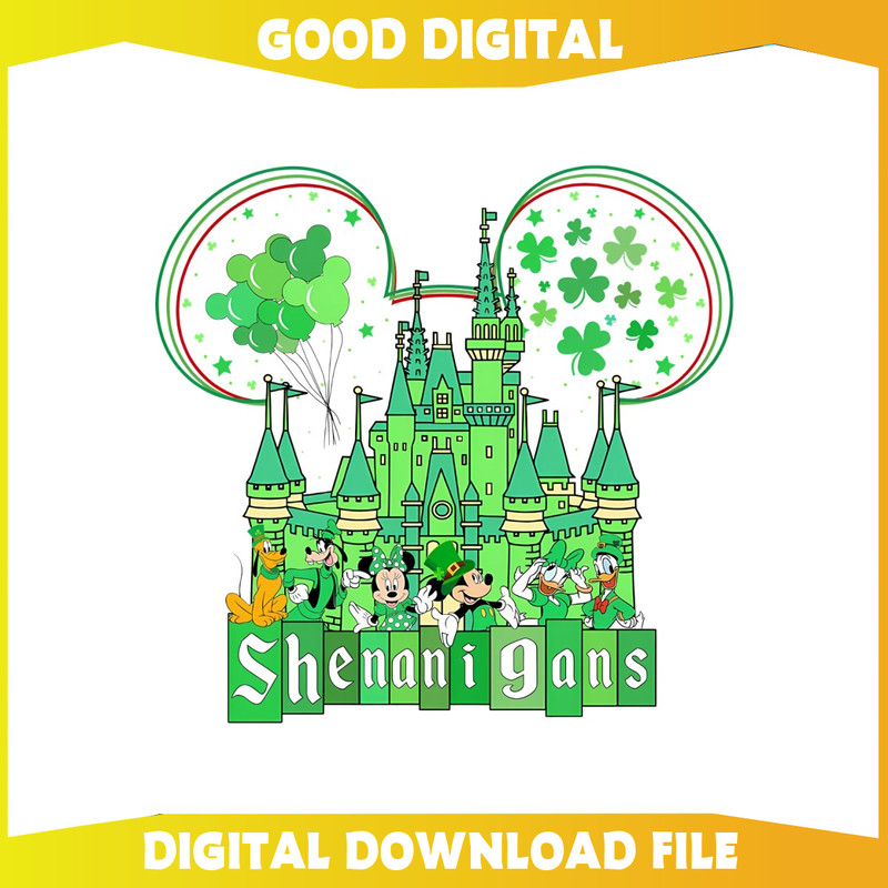 Disney St Patricks Day Shenanigans Castle PNG.jpg