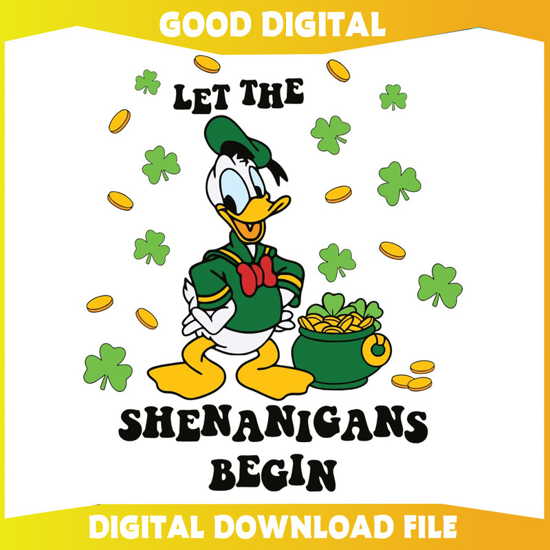 Donald Duck Let The Shenanigans Begin SVG.jpg