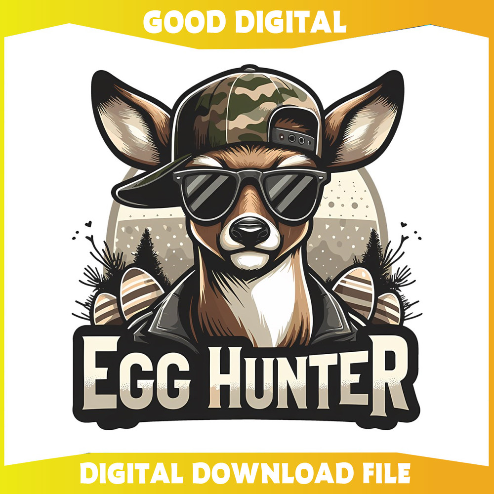 Egg Hunter Deer Easter Day PNG.jpg