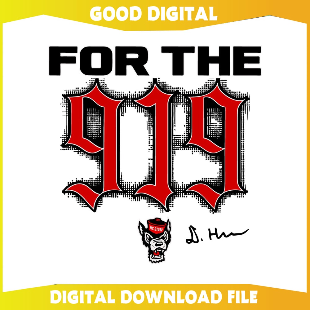 For The 919 NC State Wolfpack SVG.jpg