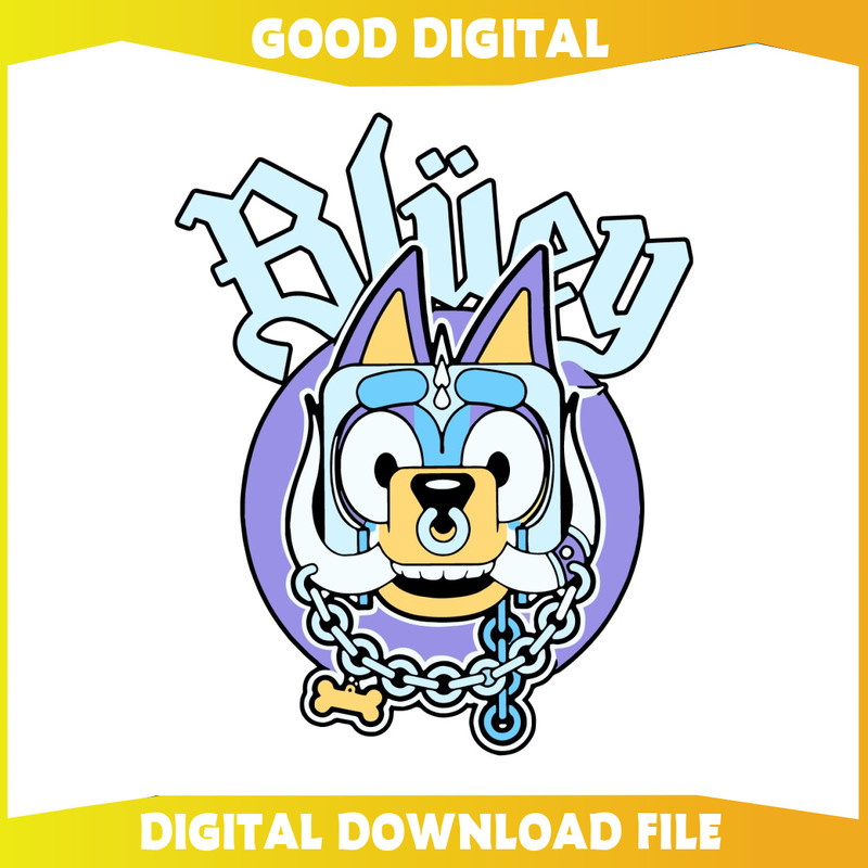 Funny Bluey Bandit Heeler Cartoon SVG.jpg