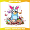 Funny Bluey Bunny Easter Eggs Vibes PNG.jpg