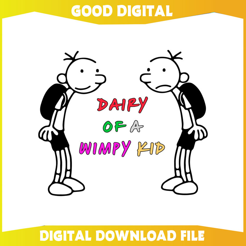 Funny Diary Of A Wimpy Kid Novel SVG.jpg