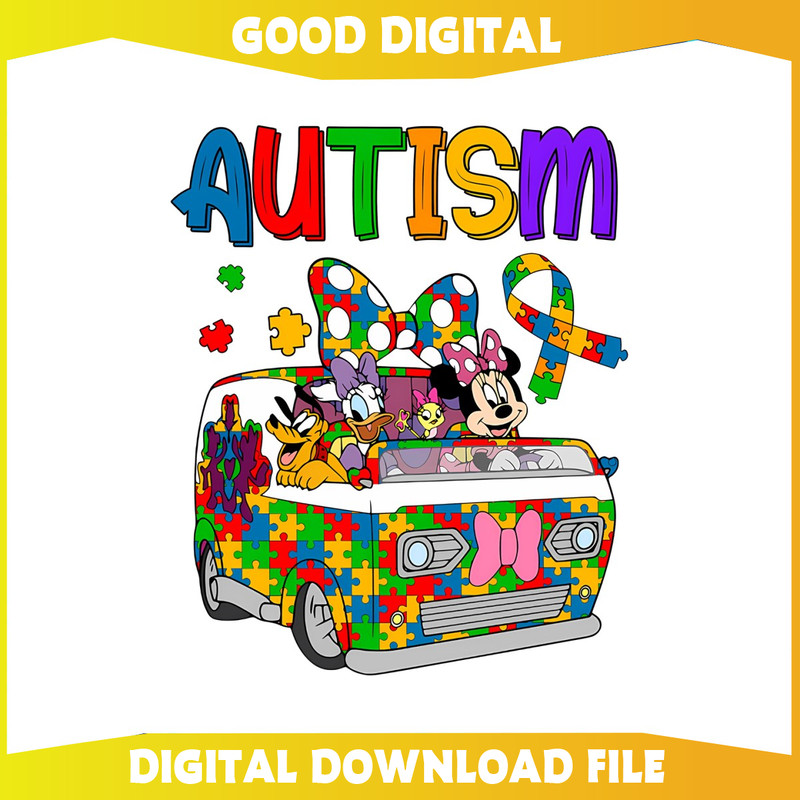 Funny Disney Friends Autism Awareness PNG.jpg
