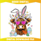 Funny Highland Cow Easter Day PNG.jpg