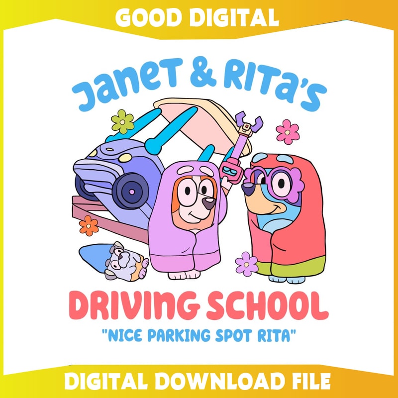 Funny Janet And Rita Driving School SVG.jpg
