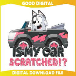 funny muffin is my car scratched png