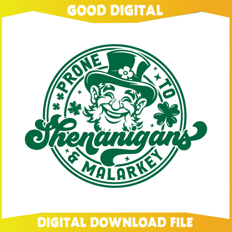 Funny Patricks Prone To Shenanigans And Malarkey SVG.jpg