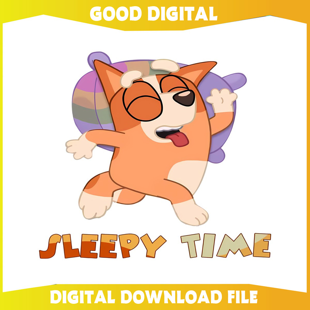 Funny Sleepy Time Bingo Bluey Character PNG.jpg