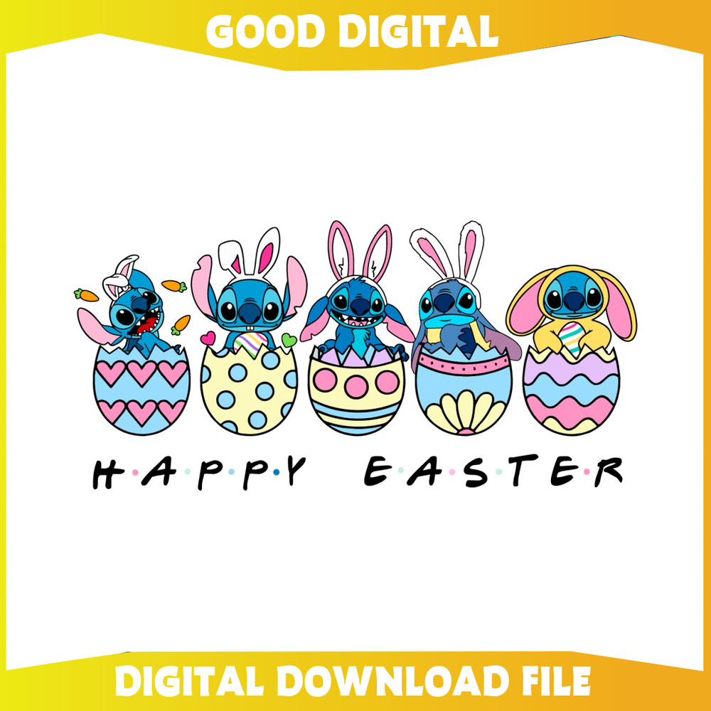 Funny Stitch Happy Easter Eggs SVG.jpg