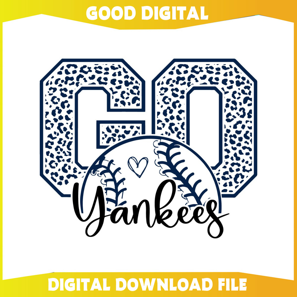 Go Yankees Baseball Team Leopard SVG.jpg